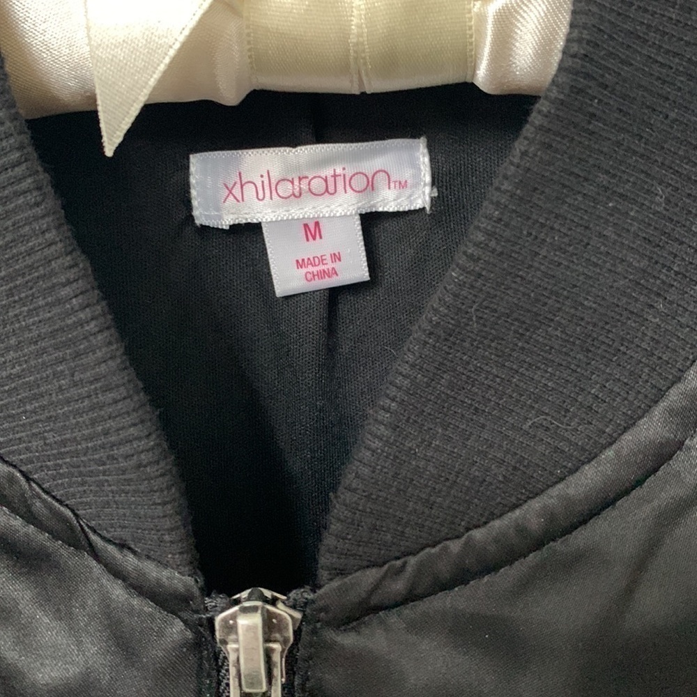 Embroidery Bomber Jacket - Picture 3 of 6
